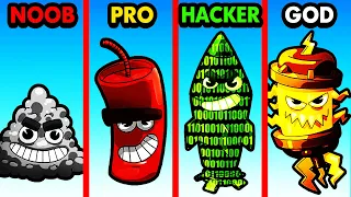 NOOB vs PRO vs HACKER BIG BANG EVOLUTION