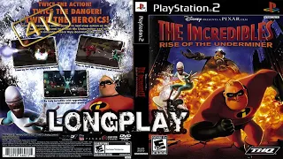 the incredibles rise of the underminer 4k ps2 longplay 2005