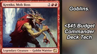 Krenko, Mob Boss Budget Commander Deck | MTG