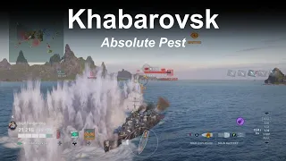 Khabarovsk Absolute Pest - World of Warships Legends - Stream Highlight