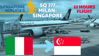 Flight Report: Singapore Airlines A350-900 Milan To Singapore