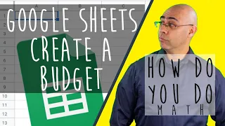 CREATE YOUR OWN BUDGET WITH GOOGLE SHEETS A Lesson That Can Change Your Life FOREVER!