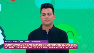 UM POUCO DA HISTÓRIA DE VITOR FERNANDES NO HORA DO FARO!!