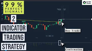 99% Perfect Signals | Two Indicator Trading Strategy | Best Olymp Trade - IQ Option Strategy