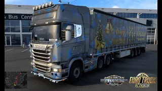 🚚 SCANIA / LA VUELTA DEL CAMIÓN 🚚 - Euro Truck Simulator 2  MALAGA 🇪🇸 -- ALMERIA 🇪🇸  / GAMEPLAY