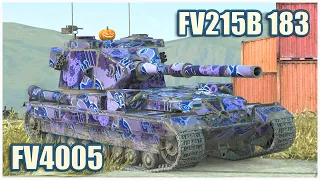 FV215b (183) & FV4005 • WoT Blitz Gameplay
