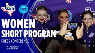 Women Short Program Press Conference | 2023 ISU Humana Skate America