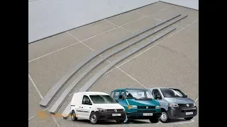 Накладка под ролик сдвижной двери на Volkswagen Caddy, Transporter (T4, T5, T6)