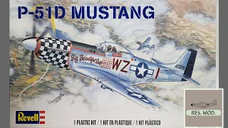 P-51D Mustang | TIMELAPSE | Full Build | Revell | Monogram | Scale Model Building|WWII|Airplane