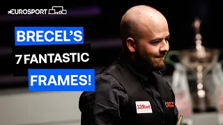 Luca Brecel Wins 7 Frames In A Row Against Ronnie O'Sullivan! | Part 2  | Eurosport Snooker