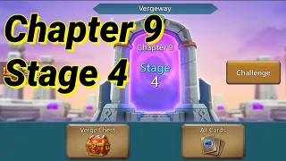 Lords mobile vergeway chapter 9 stage 4