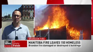 CBC News Network - Brandon Fires