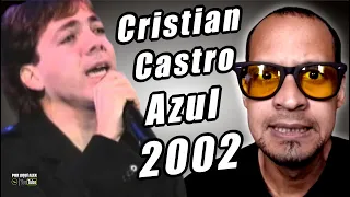 Cristian Castro 🎵 ¿ Su Canción Más Difícil ?- Azul - en Vivo Reacción!!! @PorAquiAlex