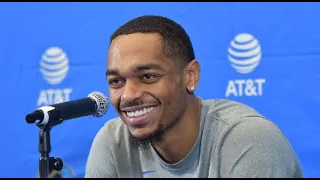 Dallas Mavericks' PJ Washington Interview Before NBA Finals vs Boston Celtics