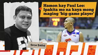 Time for Paul Lee to prove that he's a big-game player