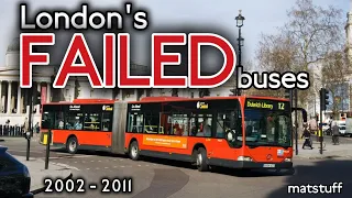 London's Failed Buses - The Bendy Bus