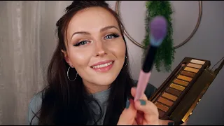 [ASMR] Makeup Artist Gets You Ready - personal attention, face brushing