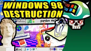 [Vinesauce] Joel - Windows 98 Destruction