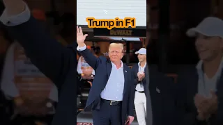 Trump's controversial McLaren F1 appearance