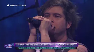 Bon Jovi - Bed Of Roses (Cover by Soma) Live on NET FOXSPORTS CHILE
