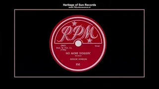 (1952) RPM 350-A ''No More Doggin''' Rosco Gordon