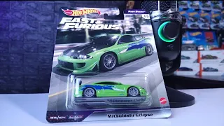 UNBOXING HOT WHEELS 2021 FAST & FURIOUS PREMIUM | FAST STARS F9 The Fast Saga - MITSUBISHI ECLIPSE