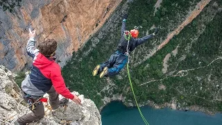 Rope Jumping Free Fall Record Smashed