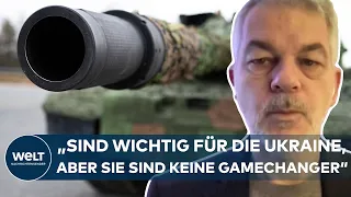 UKRAINE-KRIEG: Panzerlieferung der Gamechanger? "Nein, absolut nicht" | WELT INTERVIEW