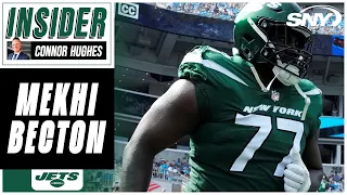 SNY NFL Insider Connor Hughes breaks down Mekhi Becton and the Jets third preseason game | SNY