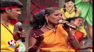 Telangana Folk Songs || "Pothunti Rajanna Pothunti Ra" || Folk Stars Show || V6 News