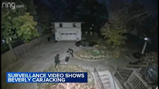 Victims speak out after being held at gunpoint during Beverly armed carjacking, share security video