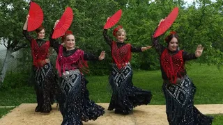 ATS/FCBDs Flamenco Fan dialect/Трайбл диалект с веерами