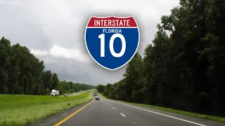 I-10 East in the Florida Panhandle