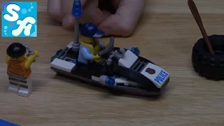 СОБИРАЕМ ПОЛИЦЕЙСКИЙ  КАТЕР...LEGO CITY