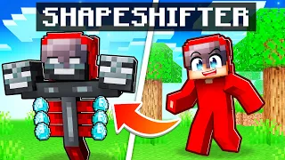 Playing Minecraft as a HELPFUL SHAPESHIFTER!
