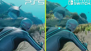 Beyond Blue Nintendo Switch vs PS5 (via PS4 Backward Compatibility) Graphics Comparison