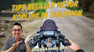 CARA BELAJAR MOTOR KOPLING DI TANJAKAN UNTUK PEMULA - TIPS AGAR MESIN GA MATI - JEFF WILLIS