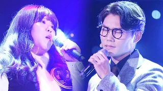 김범수와 ‘어묵소녀’ 김다미의 모두를 기립하게 한 무대 ‘끝사랑’ @판타스틱 듀오 20160209