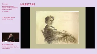 Lluïsa Vidal, la pintora estrella de Feminal, por Mª Ángeles Cabré