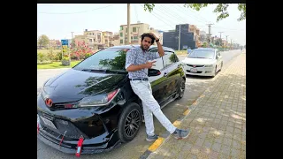 A Day With The Black Devil 😈 | Drifting🔥 | vitz Review.    #lahore #modified #vitzspyder