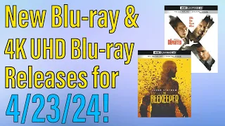 New Blu-ray & 4K UHD Blu-ray Releases for April 23rd, 2024!