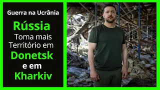 Avanços Estratégicos Russos em Donetsk - Muro antidrone na Fronteira Russa