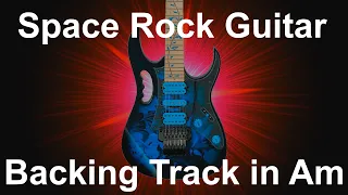 Space Rock Ballad Guitar Backing Track Jam in A Minor | Extended Remix