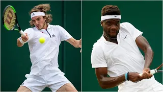 Stefanos Tsitsipas VS Frances Tiafoe | Wimbledon 2021