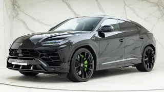 2020 Lamborghini Urus - Nero Helene - Walkaround & Interior | Romans International  [4K]