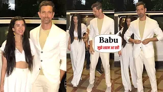 Handsome hunk Hrithik Roshan Once Again Spotted In Mumbai With Girlfriend Saba Azad