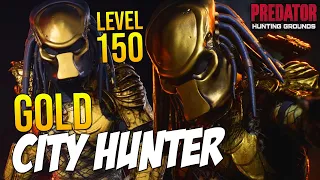 Predator Hunting Grounds LEVEL 150 GOLD CITY HUNTER PREDATOR GAMEPLAY! "WRIST LAUNCHER SO GOOD!!"