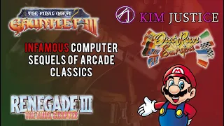 Infamous Computer Sequels to Arcade Classics | Kim Justice