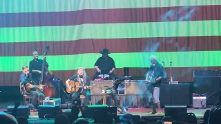 Willie Nelson feat. Bob Weir - Roll Me Up/Still Not Dead Again - 9/22/23 - Outlaw Music - Pine Knob