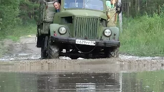 Первый выезд на ГАЗ-63,доделали тормоза.